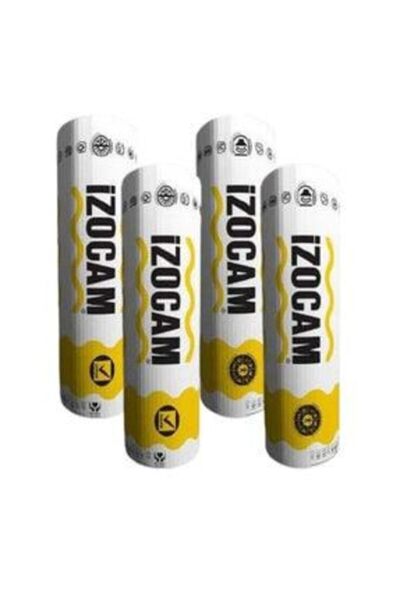 İzocam 4 Adet Cam Yünü Çatı Şiltesi (38,4 METREKARE) Folyosuz Şilte 10 Cm Kalınlık Tip400