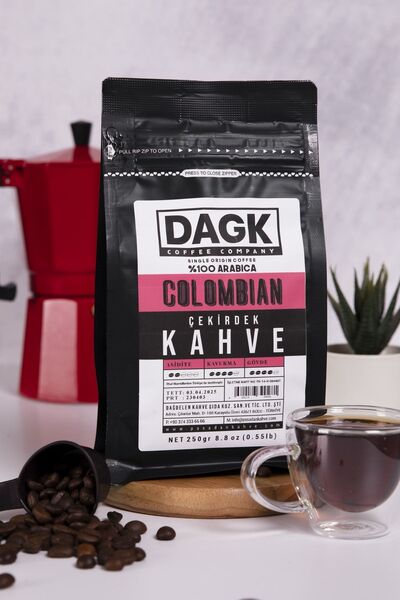 Dagk Colombian Çekirdek Kahve 250gr