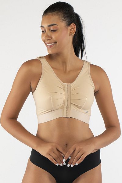 VİZOR Liposuction Post-Operation Controlled Support Bra - Comfort and Edema Prevention Post-Operation Bra