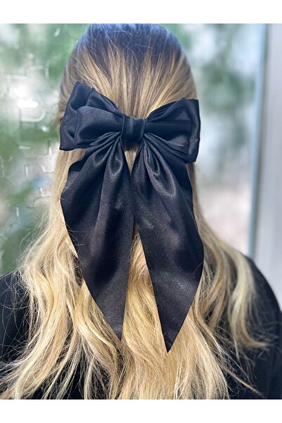 Melkady Aksesuar MelKady 519 - قوس ساتان فاخر، تصميم بإبزيم تلقائي