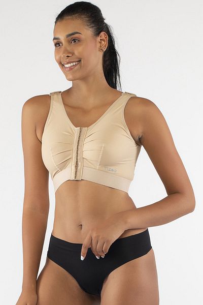 VİZOR Liposuction Post-Operation Controlled Support Bra - Comfort and Edema Prevention Post-Operation Bra