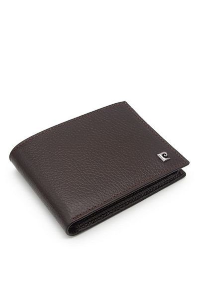 Pierre Cardin Men's Wallet Floater Brown Leather - 3234a42