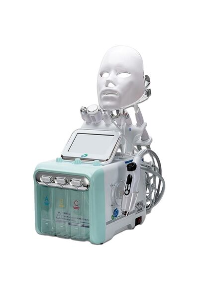 Alarakozmetik Hydrafacial 8+1 Iğnesiz Mezoterapi Ve Led Maskeli (CE BELGELİ O...