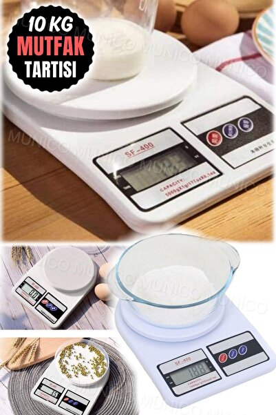 Munico Yüksek Hassasiyetli Dijital Tartı: Gıda, Kahve ve Tıbbi Malzeme İçin İ...