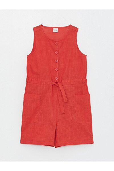 LC Waikiki Lcw Kids Crew Neck Girl's Jumpsuit (S4)