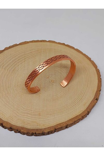 Yasamtohumu 52542 Модель мідний браслет - з детальним мотивом