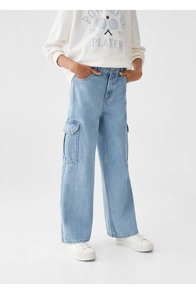 MANGO Kids Τζιν σε στυλ Cargo Straight Cut