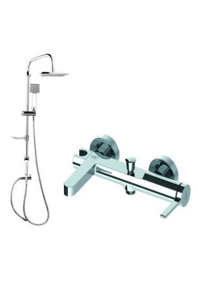 GPD Tepe Duş Seti Ve Gildo Banyo Bataryası Mbb165 Dst19-3