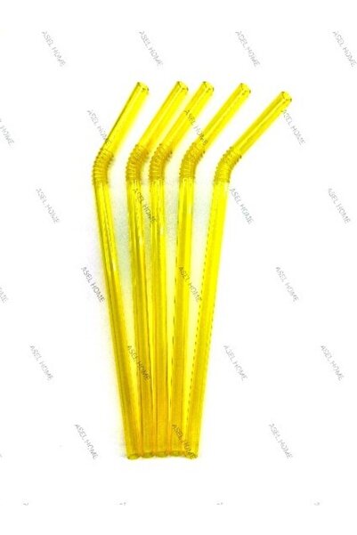 Home 6'lı Kristal Plastik Pipet ( Kullan At Değildir)