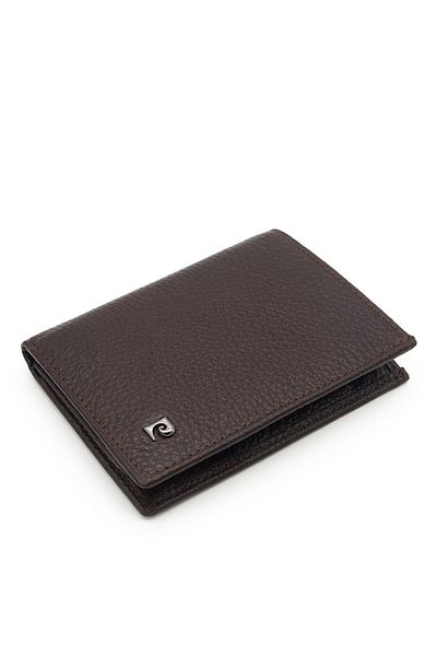 Pierre Cardin Men's Wallet Floater Brown Leather - 2734a42