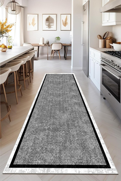 Thalia Home Цифрово отпечатан, неплъзгащ се, измиваем килим