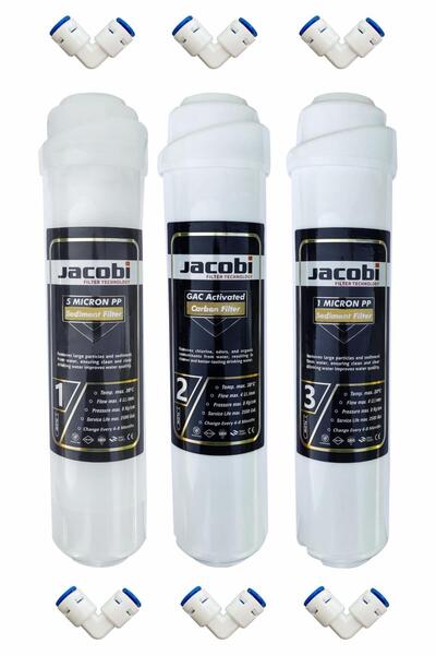 Piksel Aqua Jacobi Premium Ön Üç Filtre Seti