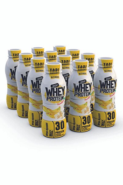 TAZELEN 30 GR MUZLU WHEY PROTEİN 12 ADET