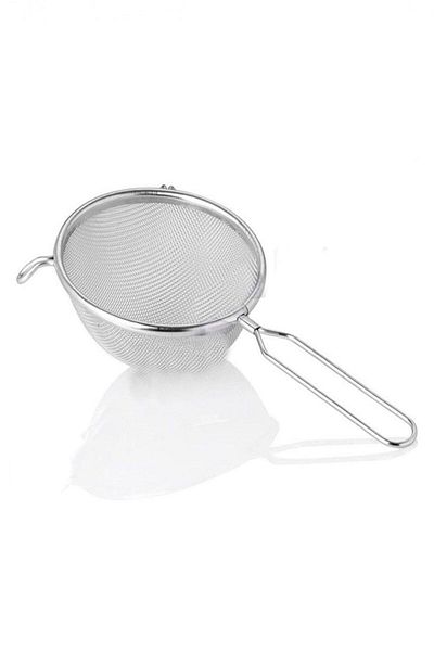 RoseRoi Metal Strainer Fine Eye Strainer 17 Cm