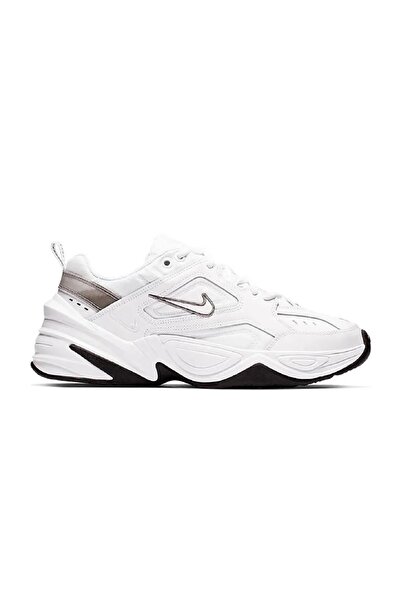 Nike M2K Tekno Leather Sneaker Gerçek Deri Beyaz Kadın Spor Ayakkabısı