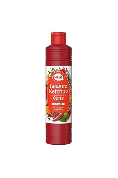 Hela Gewürz Ketchup Curry Scharf 800 Ml