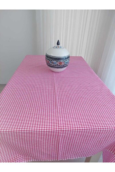 LilaMOON مفرش طاولة من القطن باللون الفوشيا - 170x170