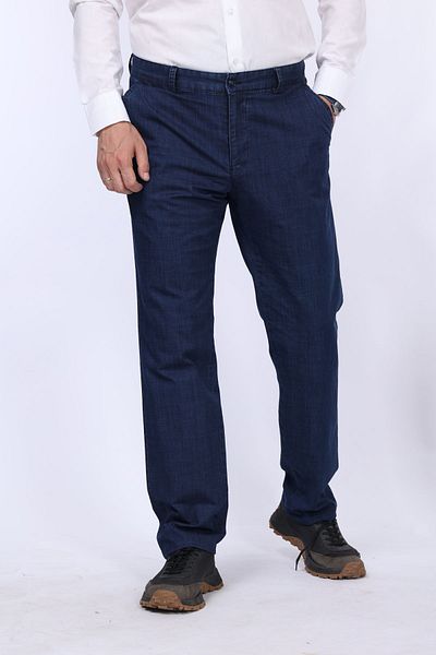 Yeniay Men's Summer Thin Jeans - Lycra and Washed, Classic Fit