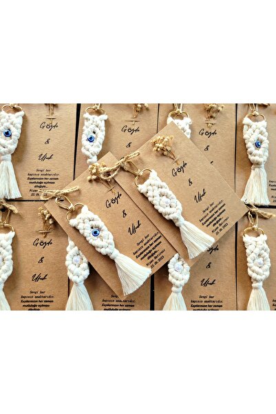 Larmina Decoration 25 Μπρελόκ Μακραμέ - Δώρο Γάμου και Αρραβώνα