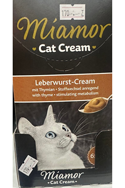 Miamor Patron Barney Miamor Cat Cream Leberwurst 6x15 gr