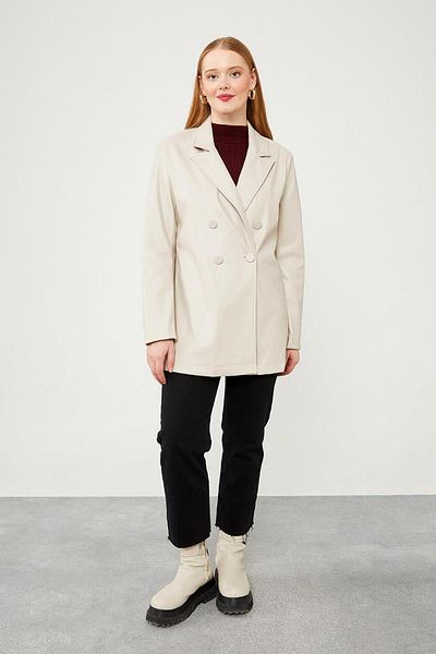 Levidor Jachetă de piele Stone Blazer