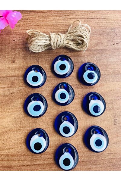 erdoğan hobi Γυάλινες χάντρες του κακού ματιού 10 τεμάχια (ΜΙΝΙ) 3 & 3,2 εκ. ...