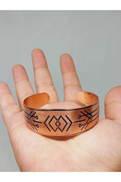 Yasamtohumu Мідний браслет - з символом, модель №: 52658