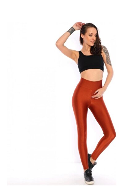 skycott Colanți Disco strălucitoare cu talie înaltă - Colanți basic compresive premium superlativ