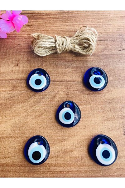 erdoğan hobi Γυάλινες χάντρες του κακού ματιού 5 τεμάχια (ΜΙΝΙ) 3 & 3,2 εκ. Γ...