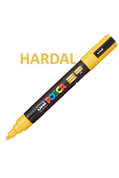 Uni Posca Mustard Marker - 5m (1.8-2.5mm)