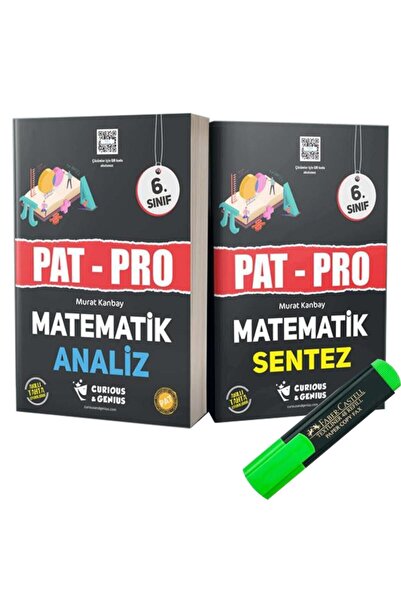 Curious&Genius 6.sınıf Pat-pro Matematik Seti (analiz – Sentez)
