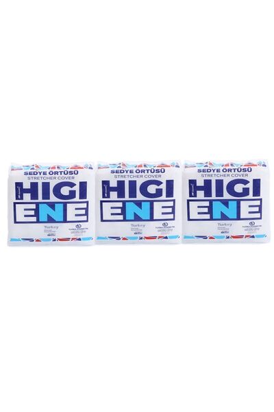 DISPOSABLE1 P&M HIGIENE Tek Kullanımlık Lastikli Sedye Örtüsü 150 Adet 80x240 Cm