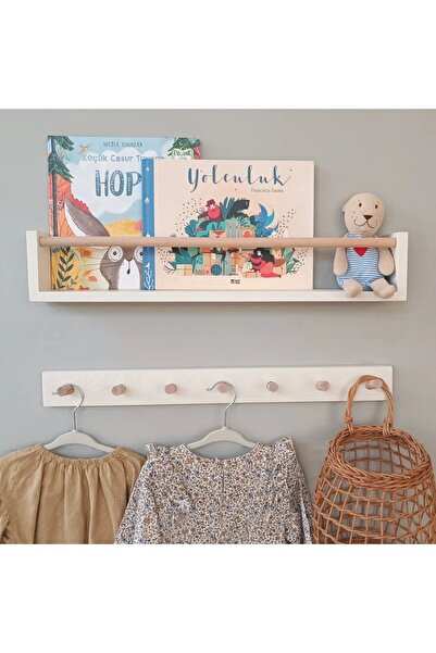 DM dekomar Çocuk Kitaplığı, Beyaz-yuvarlak-setler 60cm