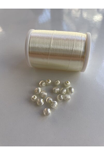 Krem rengi kiraz oyası boncuğu