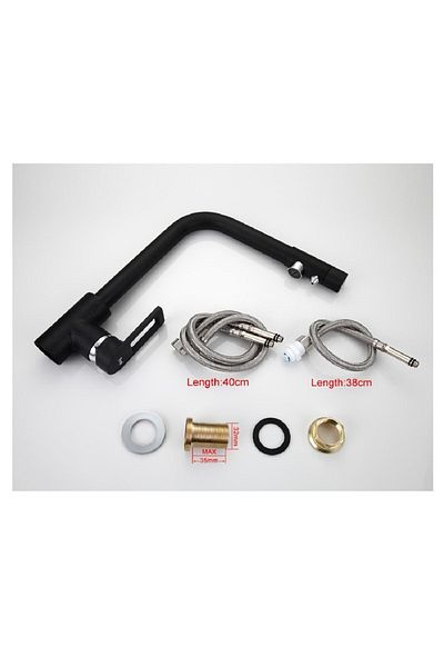 OEM Kitchen Sink Faucet New Design with Dual Flow Water Purification Outlet Matte Black Imported