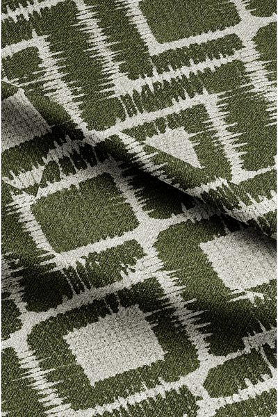 CANİLA Black Slit Proof Background Curtain - Abstract Pattern and Digital Printed 1St Quality Decorative Curtain
