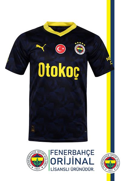 Fenerbahçe Original Licensed Unisex 23-24 Navy Blue Jersey