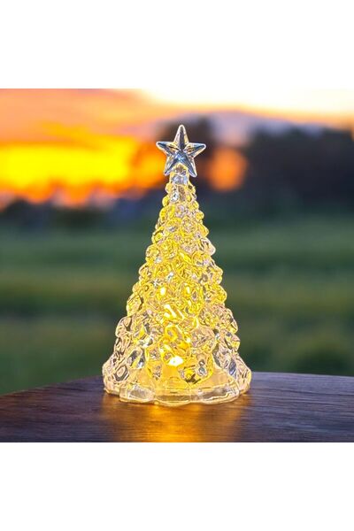 Genel Markalar TEPE YILDIZLI MİNİ IŞIKLI ÇAM AĞACI YILBAŞI AĞACI WARM LİGHT N...