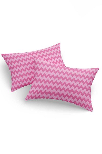 Eponj Home Fete de pernă combinate Flemenco roz 50x70 cm - Set de 2