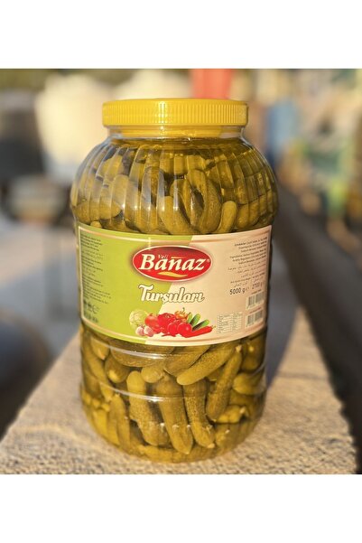 veli banaz Kornişon Salatalık Turşu (0/NO) 5 Kg