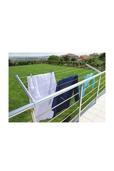 3M 5 Yıl Garantili Balkon Çamaşır Askılığı Alüminyum - Çamaşır Ipi Hediyeli