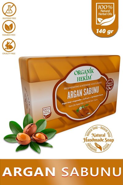 Organik Hekim Argan yağlı sabunu 140 Gram