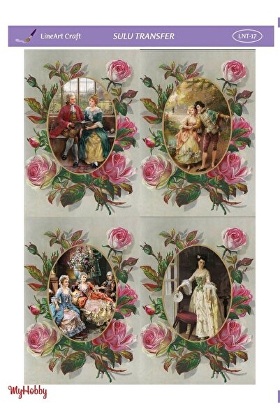 LİNEART Sulu Transfer Lnt17 25x35cm