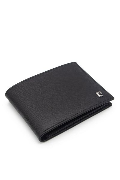 Pierre Cardin Black Leather Floater Men's Wallet - 3234a41