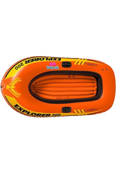 hediyecik Şişme Explorer 200 Havuz Ve Deniz Botu Ful Set 185x94x41 Cm Kürek,şnorkel,pompa Hediye