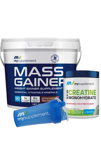 MYSUPPLEMENT Kilo - Hacim Paketi - 5 Kg Karbonhidrat Tozu Çikolata Aroma - 25...