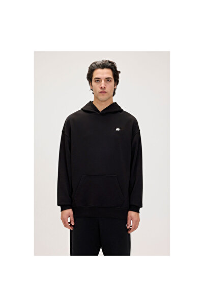 Bad Bear Drake Os Men's Black Sweatshirt 24.02.12.014-C01