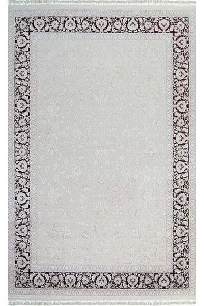 Gabardin Halı Glorıa Koleksiyonu Çerçeveli Desen Oturma Odası & Salon Odası H...