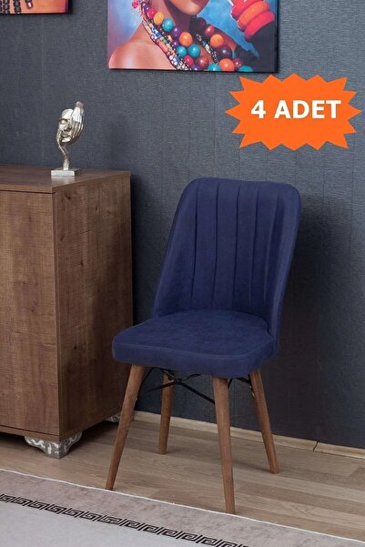 ADAHOME Armada Serisi 1.sınıf Yemek Odası Salon Cafe Mutfak Sandalyesi 4 Adet