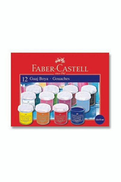 Faber Castell Faber-castell Guaj Boya 12'li